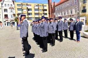 Szyk Mianowanych na wyższe stopnie Policjantów z KPP w Świebodzinie